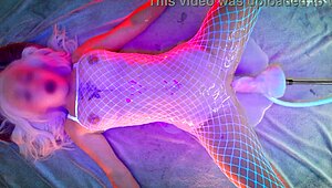 Hot Blonde Moans In Cum Puddle With Huge Cock!