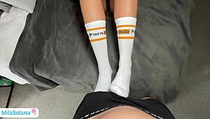 Hey babe, check out my new outfit, wanna cover me with your load, daddy?