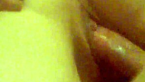 Suggestive pumping session leading to creampie with wife.