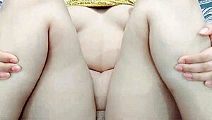 Indian stepbrother sneaks a load inside his stepsister’s tight little hole.