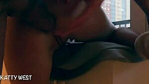 Young Katty West Paid for Outdoor Anal Action