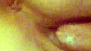 Suggestive pumping session leading to creampie with wife.