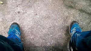 Hey, This Gay Brazilian Guy Is Masturbating In The Woods. So Relaxed And Free.