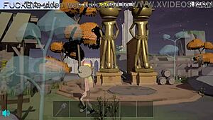 Follow the wild journey in Fuckerman Ero Ring 0.1 with rough anal and big tits riding hard. Scandinavian hentai action unfolds in every scene.