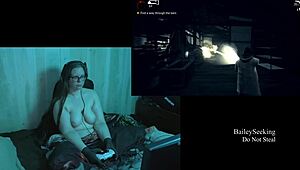 The sequel of Naked Alan Wake playthrough with comments and beautiful women
