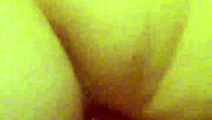 Suggestive pumping session leading to creampie with wife.