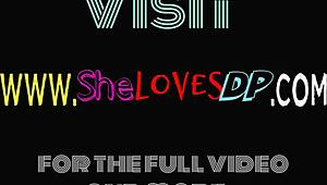 Seksowny tyłek eurobabe walony mocno w podwójnej penetracji