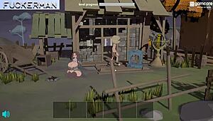 Follow the wild journey in Fuckerman Ero Ring 0.1 with rough anal and big tits riding hard. Scandinavian hentai action unfolds in every scene.