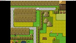 Holy cow! Defenestration game turns her into a lactating babe