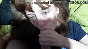 I-I mean, teen sucks stepbrother's big cock so good, it's huge!