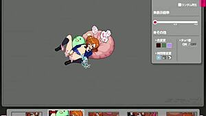 scenes from the hentai game tears of maku live with anime characters