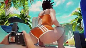 Watch this explosive Overwatch porn compilation with creampies and anal action!