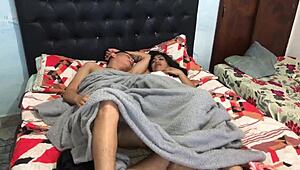 my stepsister wakes me up to fuck, part 3. so horny!