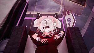 Hotaru Performs Extensive Cowgirl Riding And Masturbation In Hentai Anime