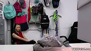 i caught asia lee shoplifting