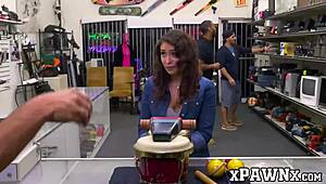 Pawnee Babe Kitty Catherine Nailed Hard in Back Office