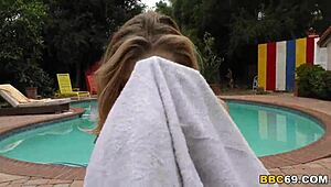 BBC Slut Alexa Grace Takes on Brutal Interracial Gangbang!