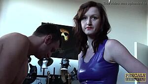 Vivienne Lamour Throated And Cowgirl Fucked