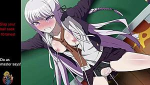 kyoko femdom hentai porn from danganronpa game