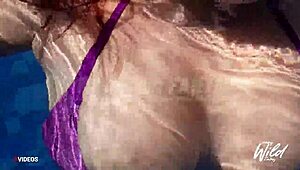 Busty Filipina Shows Her Big Breasts At The Pool