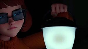 velma hunts fresh mysteries with steamy doggystyle action