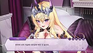 The arrogant kaiju princess DinYu in anime