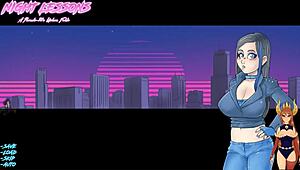 Night lessons reveal big tits and group nudity!