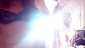 Mature Milf Applies Lotion To Her Nude, Sexy Skin