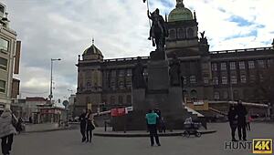 hunt4k caught a sexy target in my trap