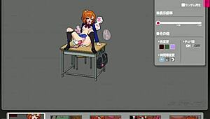 scenes from the hentai game tears of maku live with anime characters