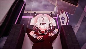 Hotaru Performs Extensive Cowgirl Riding And Masturbation In Hentai Anime