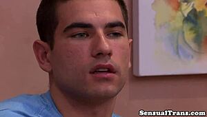 adorable babe riding cock on massage table in hidden cam