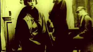 vintage victorian homosexuals sharing intimate moments in retro style