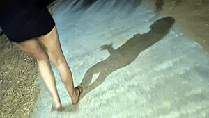 Married Fanny Shows Off Bare Ass in Public Streets 😏