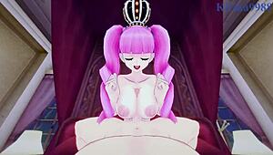 Perona and Carrot's Intense One Piece POV Hentai
