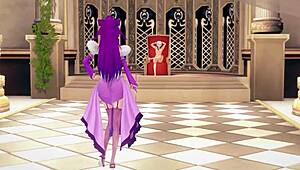 You gotta see Scáthach-Skadi having sex on throne in free POV Type-Moon video, full on fantasyking3