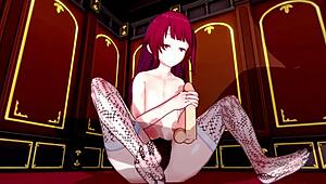 This 3D hentai features big ass and tits in intense sex scenes. 😏