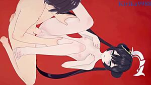 ryuuge kisaki and asagiri suou intense sex