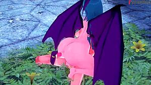 Morrigan Hard Sex Halloween