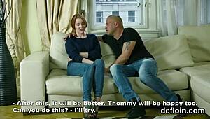 This cuddly cutie just spread her slim vagina wide. She got deflowered hard.