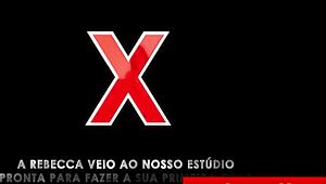 portuguese beauty slipping into stunning lingerie for a solo show