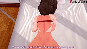 Aunt Cass Screws Cassidy Hamada in Wild 3D Hentai