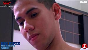 Latino boys ignite rough bareback action in new movie bonus