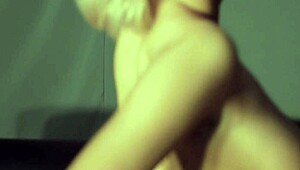 Bright eyed cutie Mandy Dee, wanna watch my strip tease on this couch?