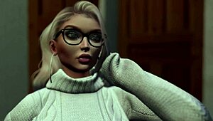 Scream 25 parody unfolds with missemily23 and kendall plamer screaming.