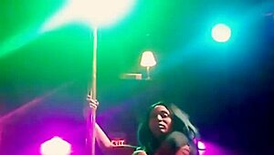 New Stripper Video in Knee Highs with Ripped Clothes