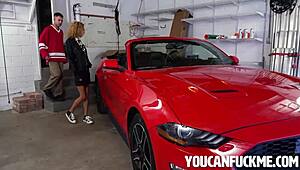 Day Off Part 2 Allie Addison Nicky Rebel Scott Trainor POV Blowjob