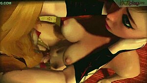 Futa Animation Fantasy: Shemale and Girl Cartoon Compilation