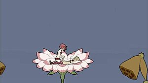 flower fairy part 5 scenes playthrough in anime cartoon