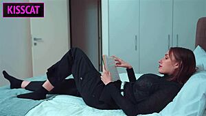 Please DON’T CUM INSIDE, Stepson Begs Stepmom While Stepdad’s in Shower!